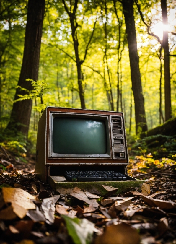 Computer, Plant, Personal Computer, Leaf, Tree, Wood