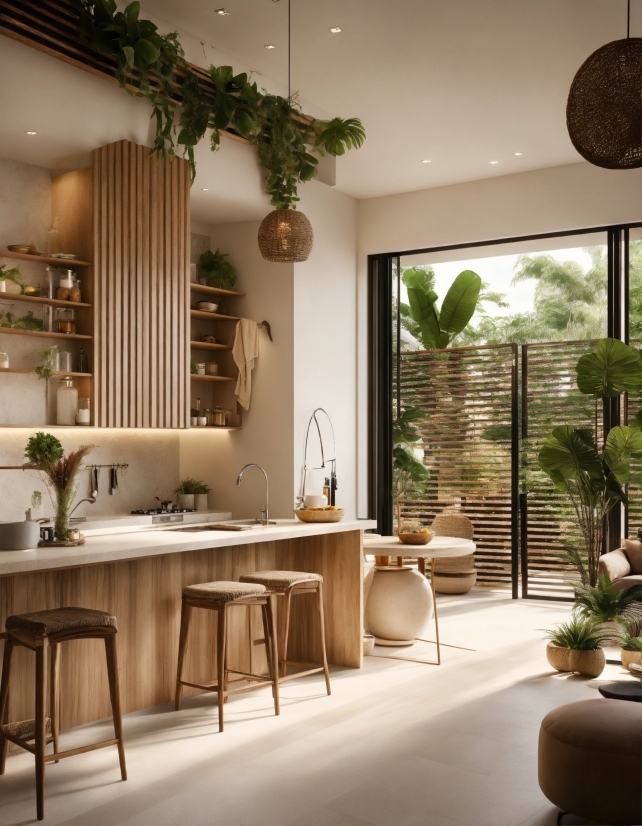 Copyright Free Status Video Download, Plant, Table, Furniture, Property, Building