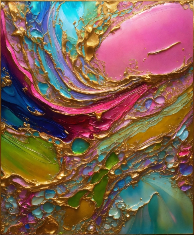 Download A Loom Video, Liquid, Purple, Paint, Painting, Art Paint