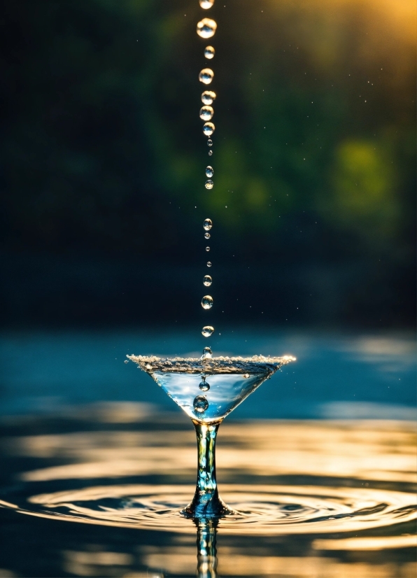 Download Filmora X, Water, Liquid, Blue, Fluid, Drinkware
