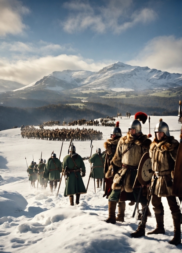 Download Free Stock Video Intro & Footage, Sky, Cloud, Mountain, Snow, Marines