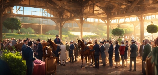 Download Video Free Royalty, Horse, Leisure, Tree, Working Animal, Landscape