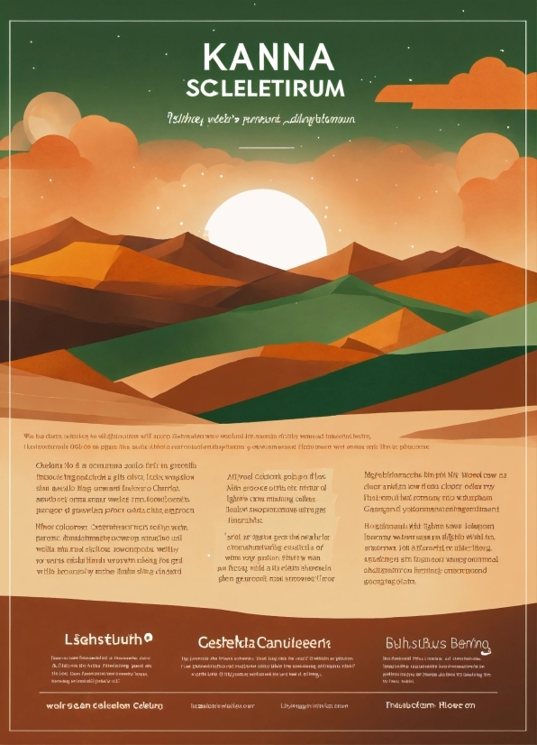 Ecoregion, Product, Font, Landscape, Poster, Advertising