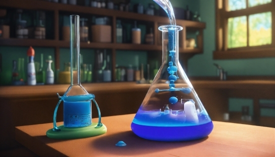 Falling Stock Footage, Light, Liquid, Fluid, Lighting, Laboratory Flask