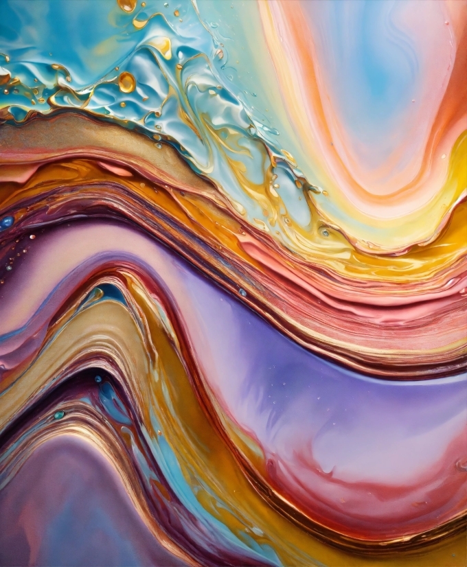 Filmora 11 Pro, Colorfulness, Liquid, Nature, Azure, Paint
