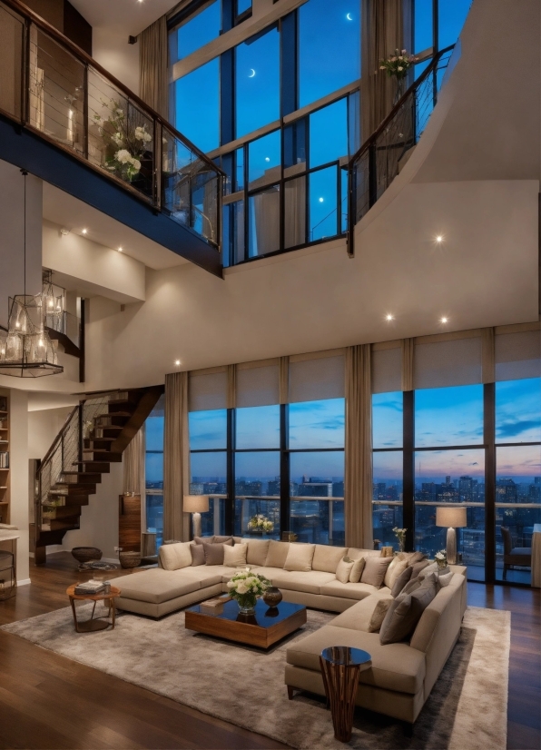 Free Backgrounds For Powerpoint, Building, Couch, Furniture, Table, Property