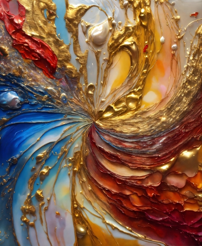 Free Filmora 11, Gold, Art, Plant, Pattern, Close-up