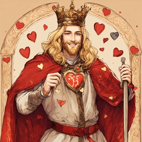 Free No Copyright Audio, Beard, Religious Item, Art, Monarch, Painting