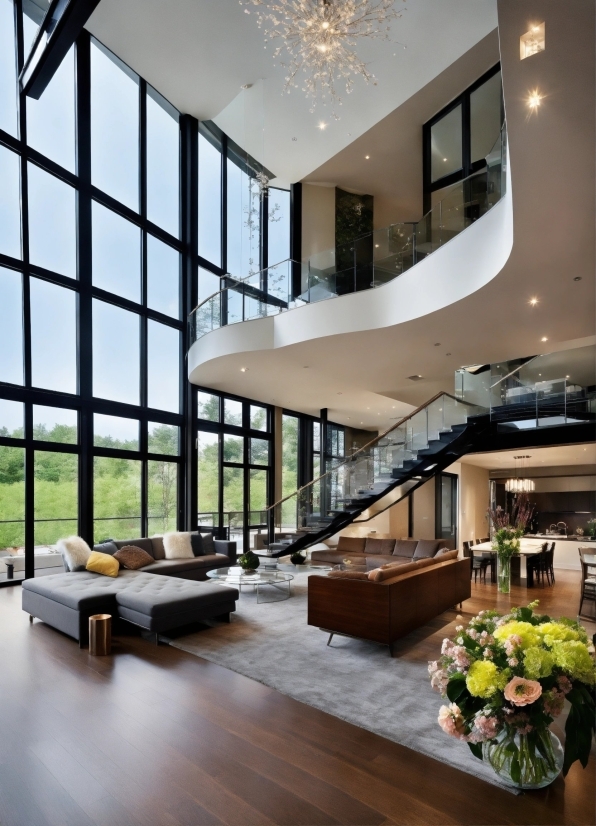 Free To Use Video Clips, Property, Plant, Interior Design, Lighting, Building