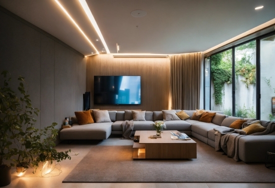 Furniture, Couch, Building, Plant, Comfort, Interior Design