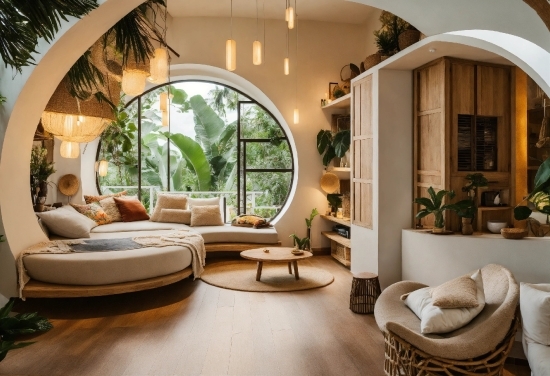 Furniture, Couch, Plant, Table, Comfort, Interior Design