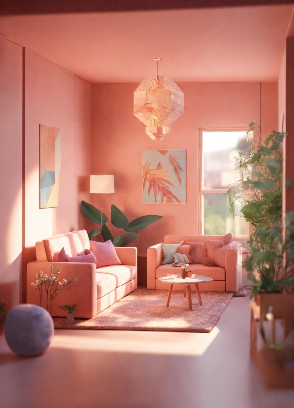 Furniture, Plant, Comfort, Decoration, Wood, Orange