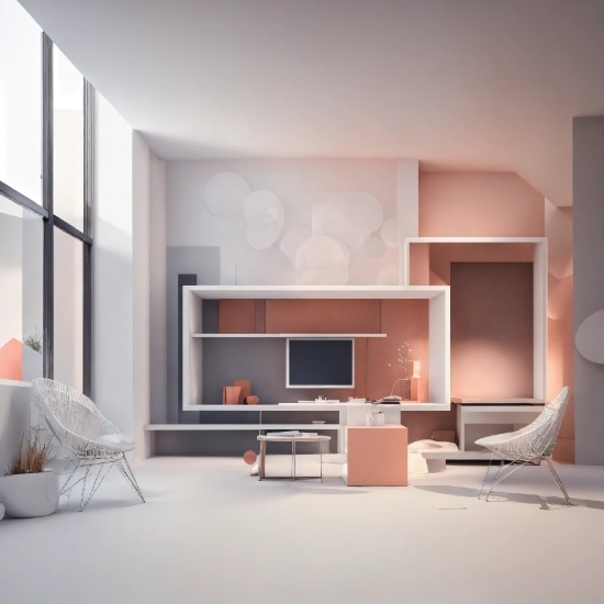 Furniture, Wood, Orange, Interior Design, Grey, Floor