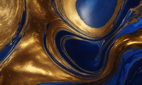 Gold, Art, Symmetry, Electric Blue, Pattern, Tints And Shades