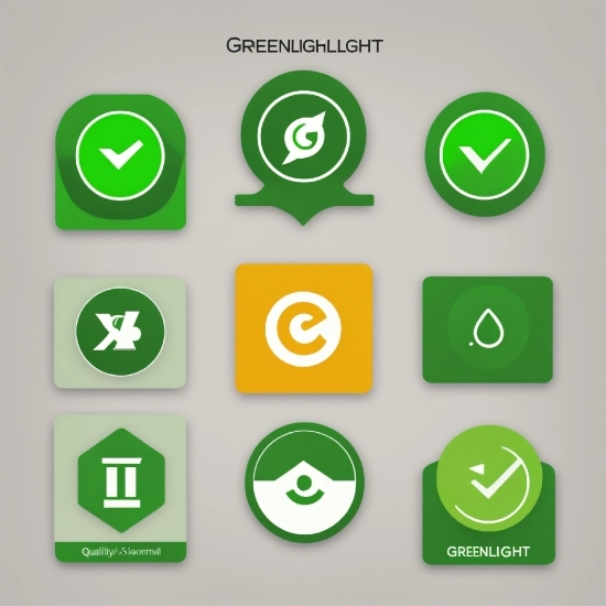 Green, Font, Circle, Technology, Symbol, Signage