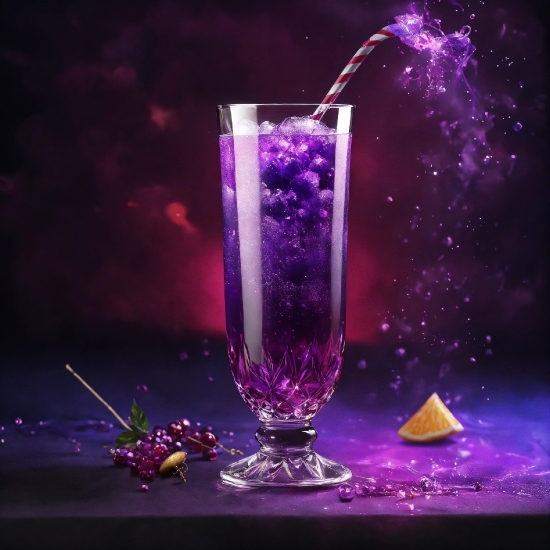 Liquid, Drinkware, Purple, Fluid, Cocktail, Water