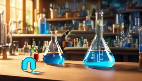 Liquid, Laboratory Flask, Solution, Chemistry, Fluid, Drink