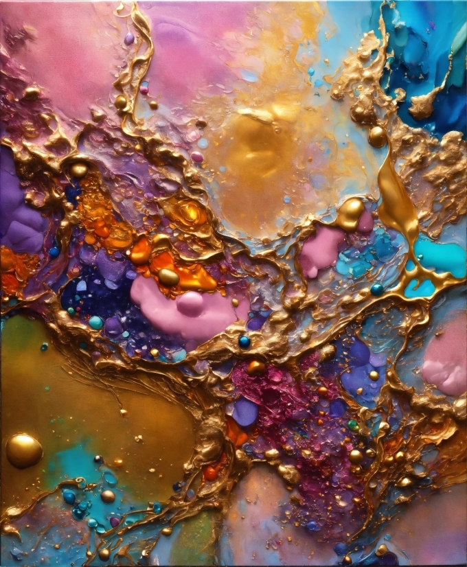 Liquid, Purple, Water, Art, Glass, Pattern