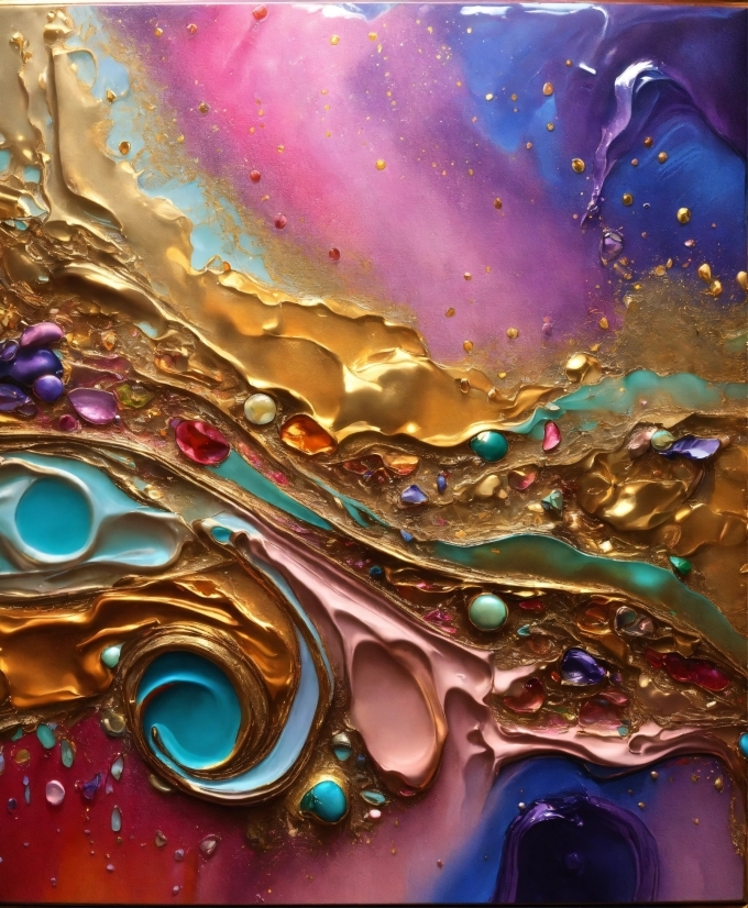 Liquid, Water, Light, Purple, Fluid, Art