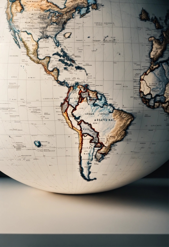 Map, World, Globe, Atlas, Art, Geology