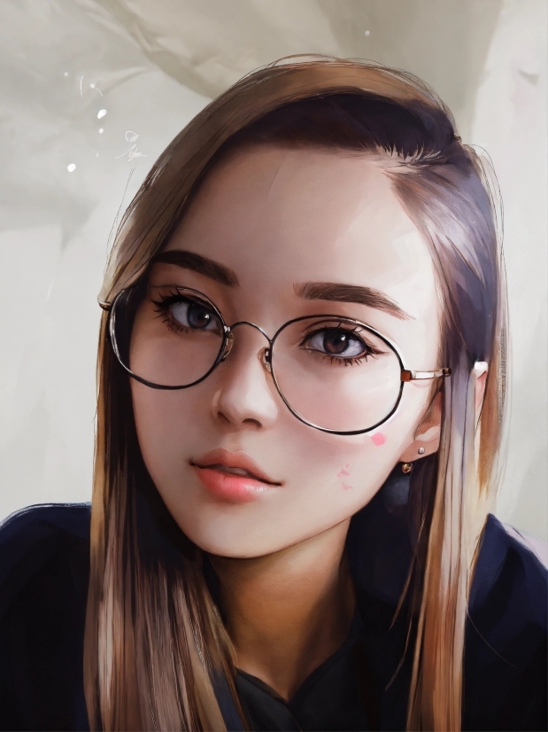Multimedia Background, Forehead, Nose, Glasses, Cheek, Skin