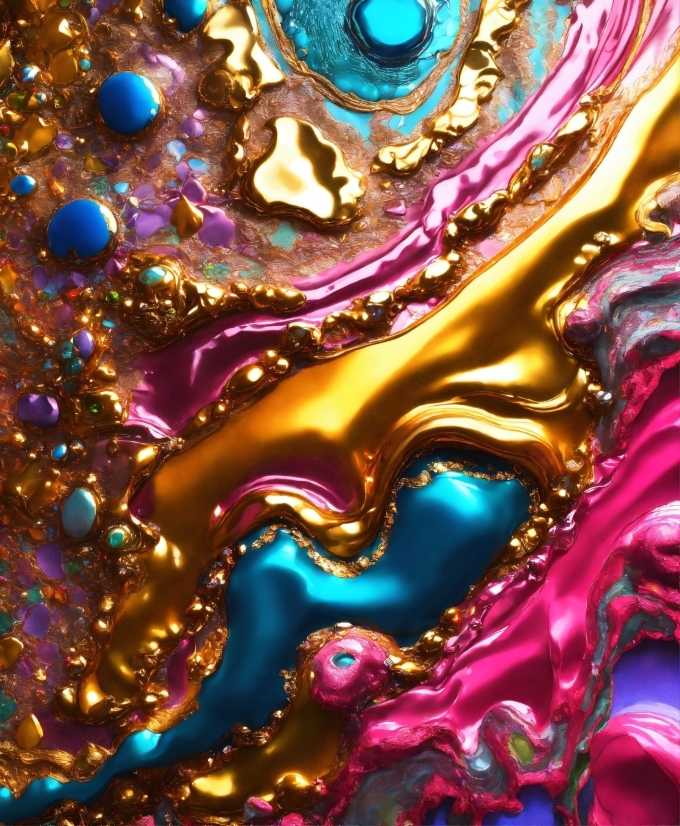 Online Text Video Maker, Liquid, Light, Purple, Organism, Art