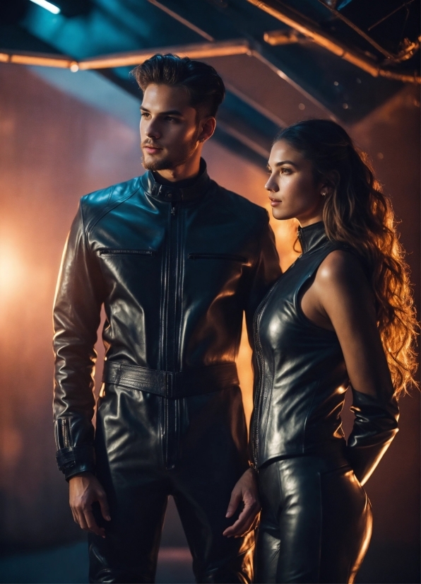 Outerwear, Latex Clothing, Fashion, Flash Photography, Latex, Entertainment