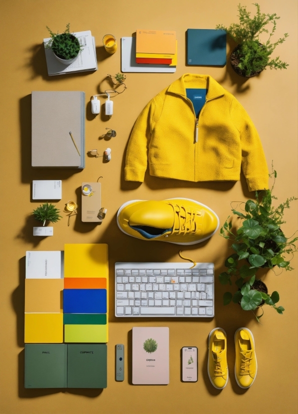 Outerwear, Sleeve, Yellow, Collar, Font, Dress Shirt