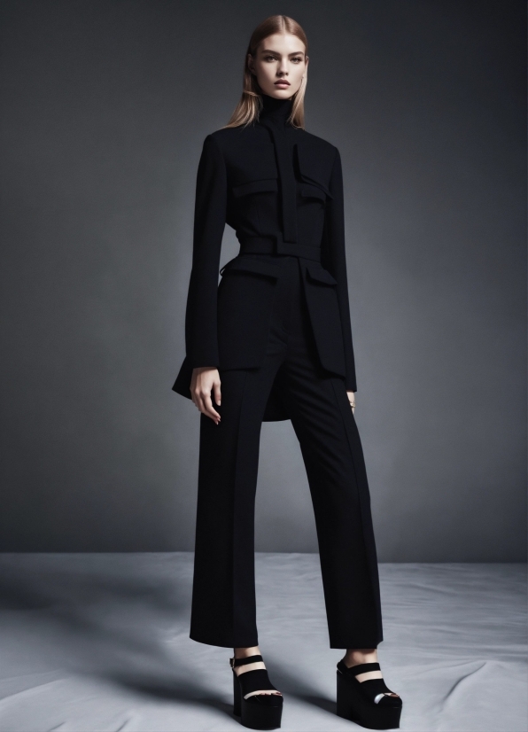 People Stock Footage, Suit Trousers, Shoe, Outerwear, Shoulder, Neck