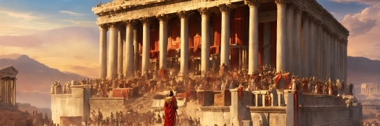Photograph, Building, Facade, Event, Column, Ancient Roman Architecture
