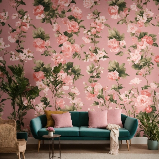 Plant, Flower, Green, Interior Design, Houseplant, Pink