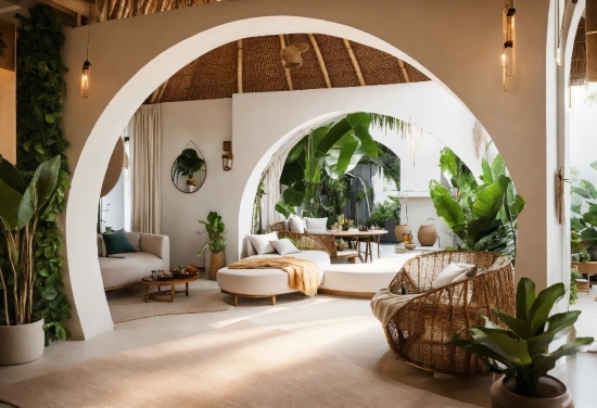 Plant, Flowerpot, Comfort, Interior Design, Couch, Houseplant