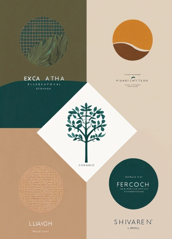 Plant, Font, Tree, Art, Pattern, Logo