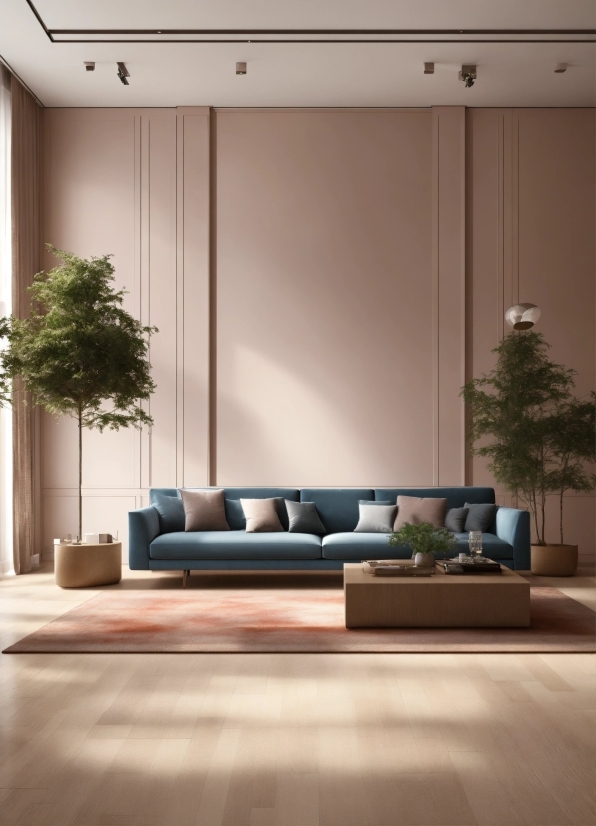 Plant, Furniture, Property, Couch, Interior Design, Comfort