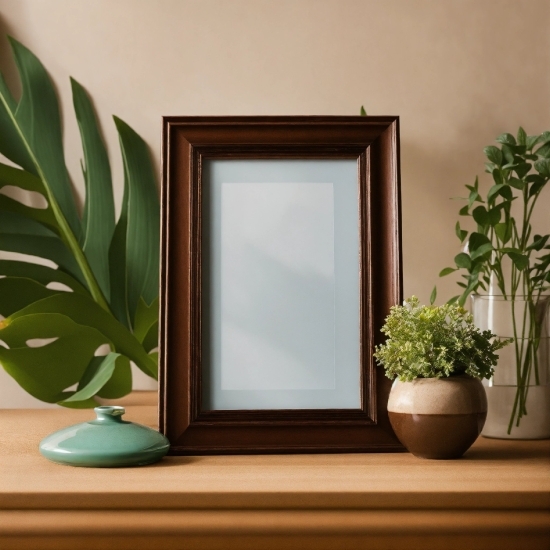 Plant, Houseplant, Wood, Rectangle, Interior Design, Picture Frame