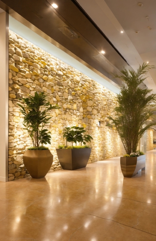 Plant, Property, Flowerpot, Houseplant, Interior Design, Lighting