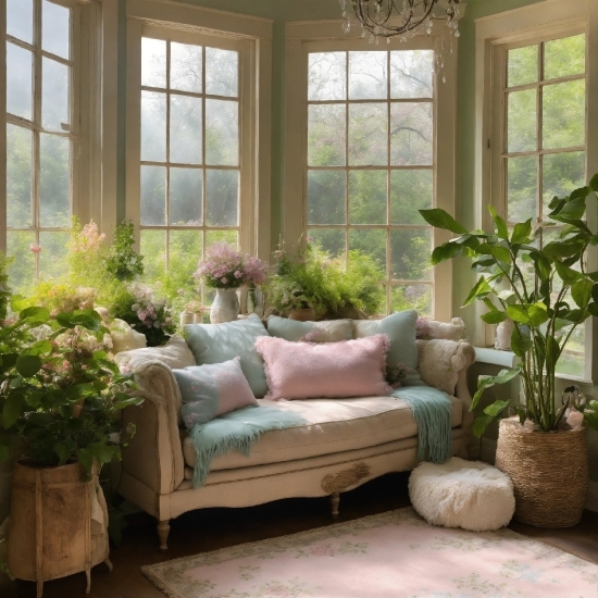 Plant, Property, Furniture, Window, Building, Wood