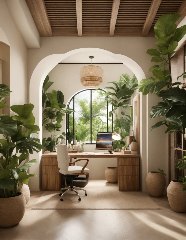 Plant, Property, Houseplant, Flowerpot, Interior Design, Architecture