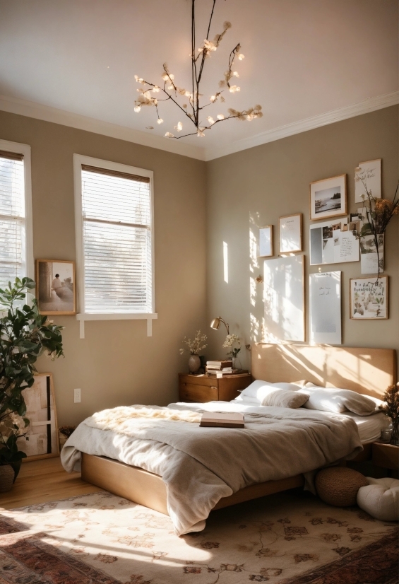 Plant, Property, Window, Furniture, Wood, Comfort