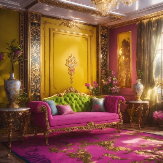 Property, Furniture, Plant, Building, Decoration, Purple