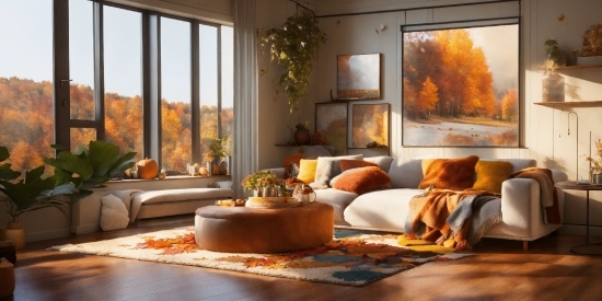 Property, Furniture, Plant, Picture Frame, Window, Comfort