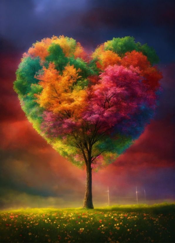 Public Domain Paintings High Resolution, Atmosphere, Plant, Sky, Ecoregion, People In Nature
