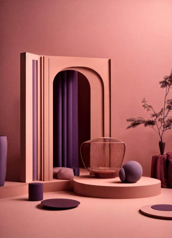 Purple, Tableware, Textile, Lighting, Wood, Line