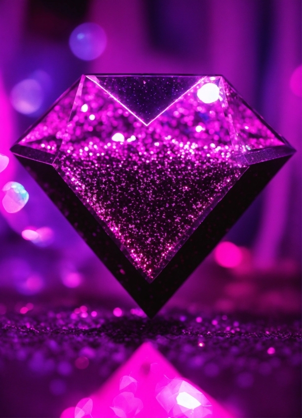 Purple, Triangle, Violet, Pink, Line, Ornament