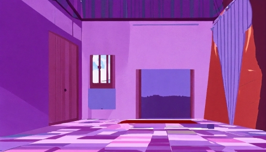 Purple, Violet, Interior Design, Decoration, Pink, Line
