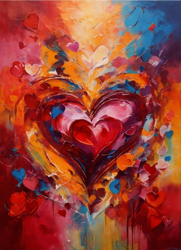 Royalty Free Background Images, Paint, Art Paint, Liquid, Orange, Petal