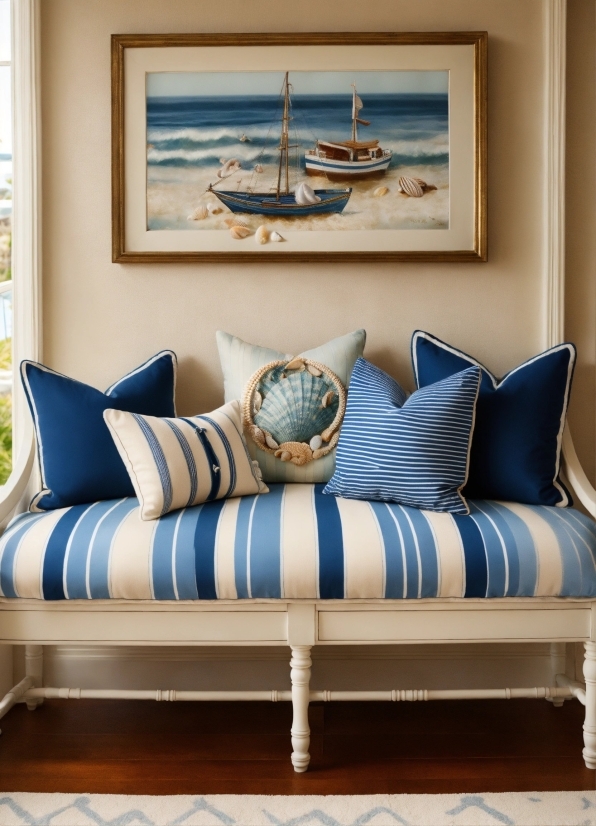 Royalty Free Fireplace Video, Couch, Furniture, Comfort, Product, Blue
