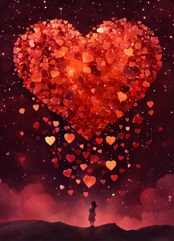 Royalty Free Love Music, Light, Nature, Red, Art, Font
