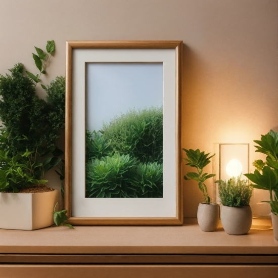 Royalty Free Stock Video Footage, Plant, Houseplant, Flowerpot, Wood, Rectangle
