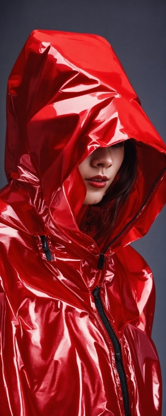 Royalty Free Videos With Sound, Lip, Outerwear, Sleeve, Pink, Red